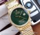 Perfect Replica Rolex Oyster Perpetual Datejust 40mm Green Dial All Gold Case Automatic Watch (2)_th.jpg